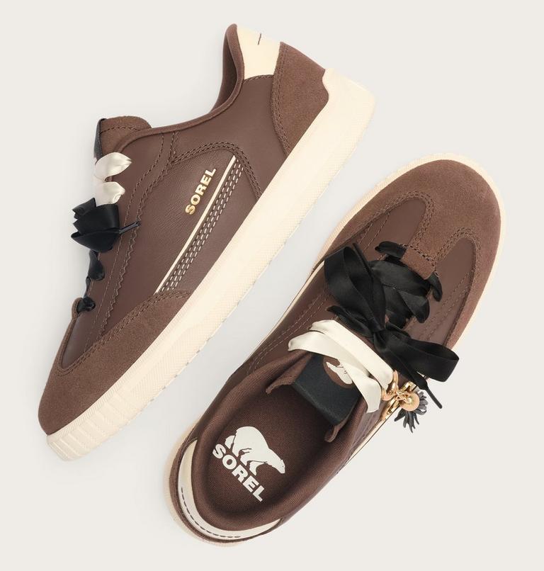 Women's ONA Drift Luxury Low Sneaker, Color: Midnight Cocoa, Snow, image 5