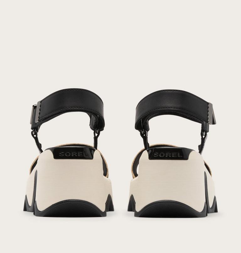 Kinetic Aura Y-Strap Women's Sandal, Color: Black, Snow 2, image 3