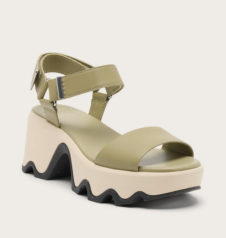 Kinetic Aura Y-Strap Women's Sandal, Color: Dusty Twill, Gum 18, image 7