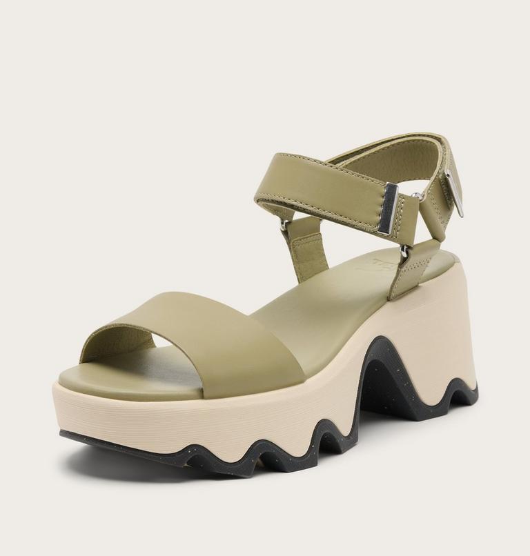 Kinetic Aura Y-Strap Women's Sandal, Color: Dusty Twill, Gum 18, image 8