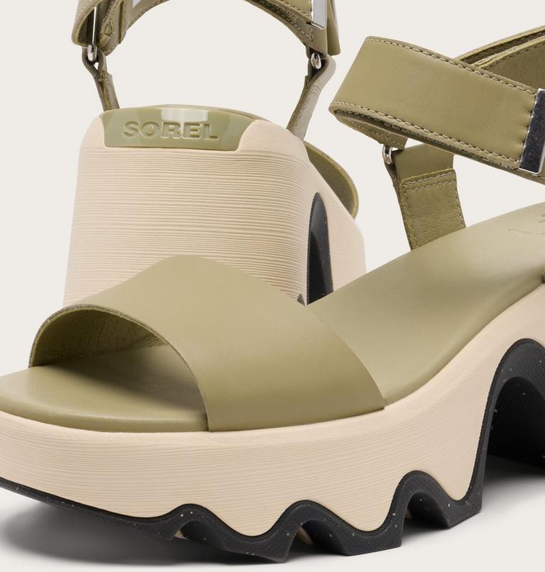 Kinetic Aura Y-Strap Women's Sandal, Color: Dusty Twill, Gum 18, image 10