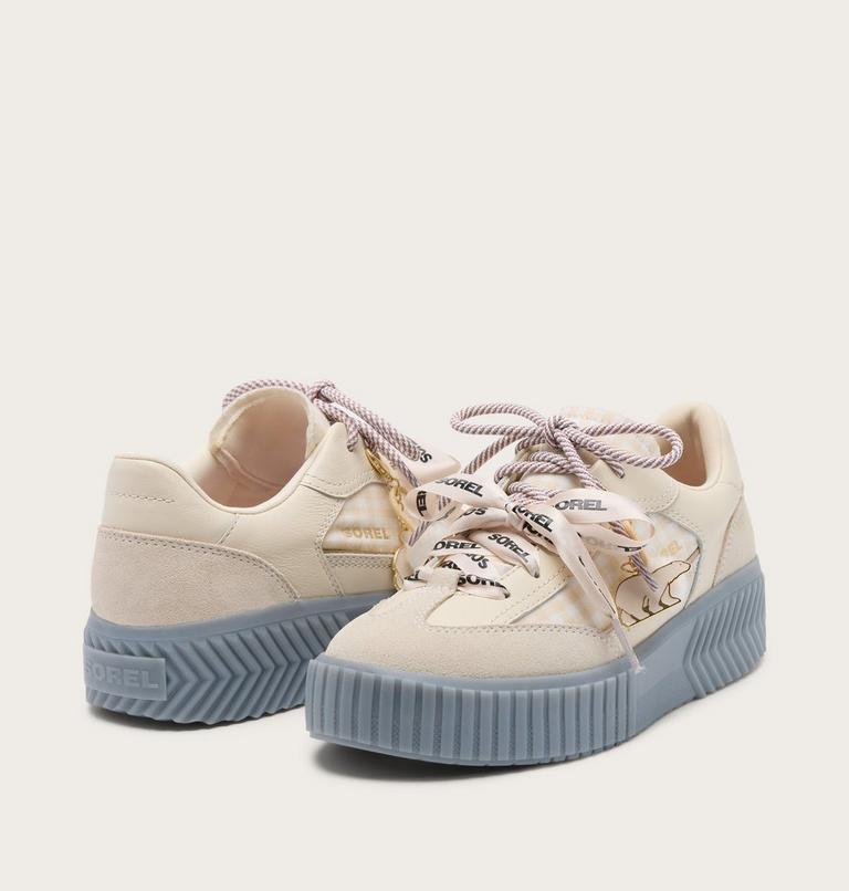 Women's ONA AVE Charm Sneaker, Color: Chalk, Grey Ash, image 9