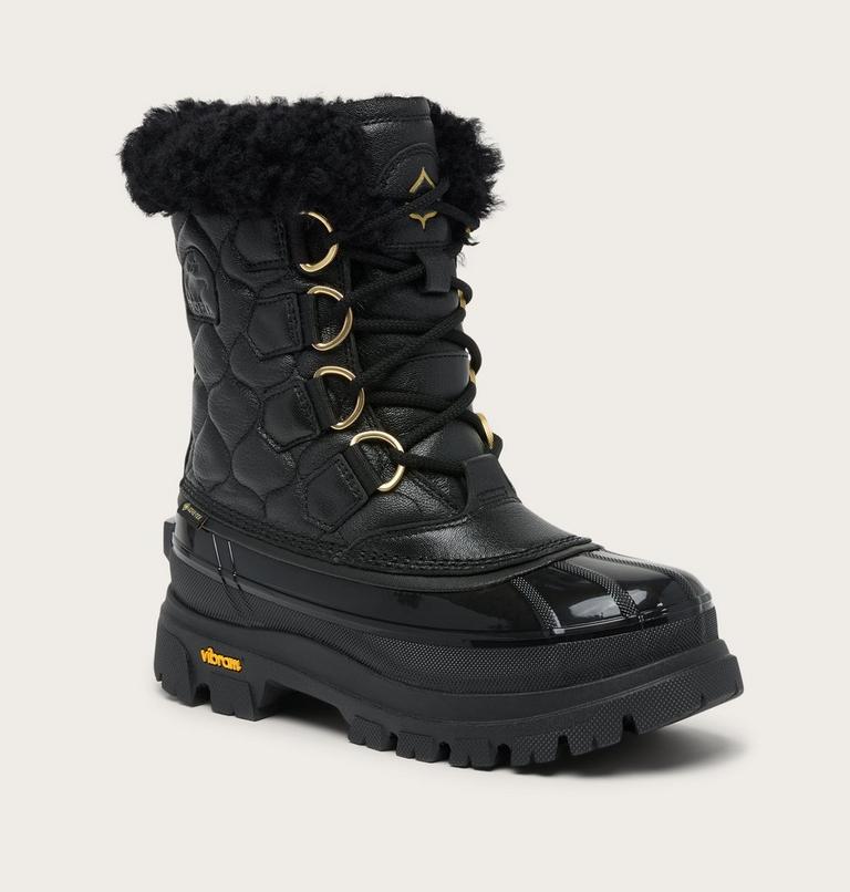 SOREL X Aspen Caribou Horizon Lux GTX, Color: Black, True Gold, image 5