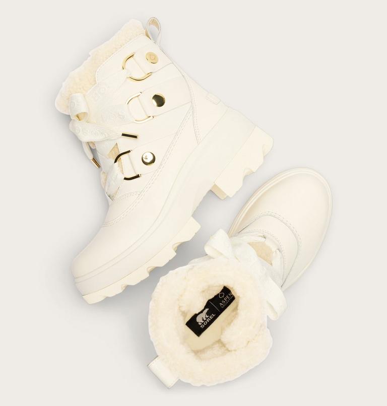 SOREL X Aspen Joan FWRD Cozy Lux, Color: Snow, Sea Salt, image 4