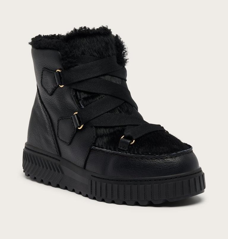SOREL X Aspen Ona Ave Alpine Boot Lux, Color: Black, Snow, image 5