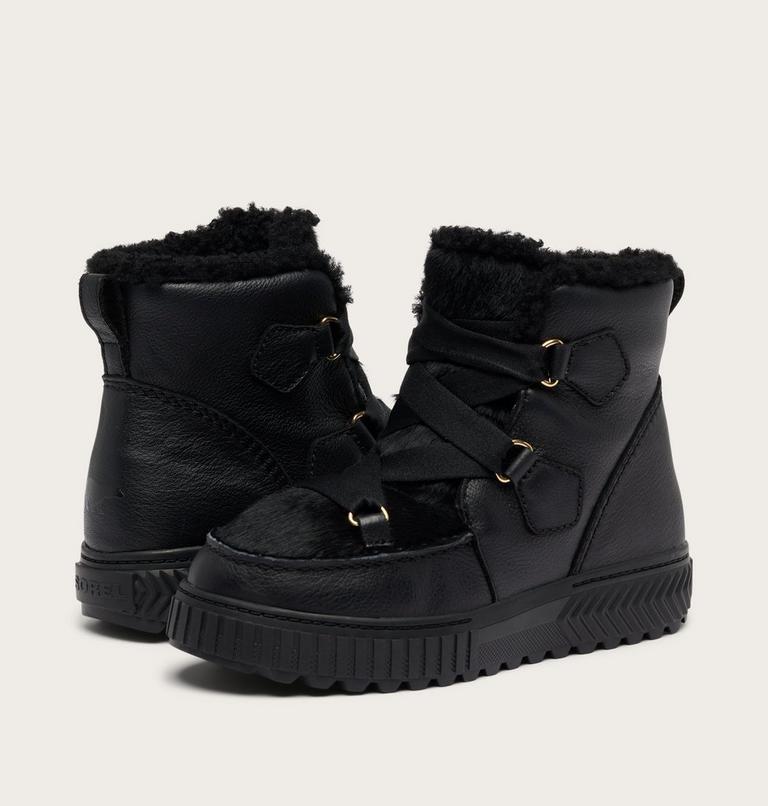 SOREL X Aspen Ona Ave Alpine Boot Lux, Color: Black, Snow, image 6