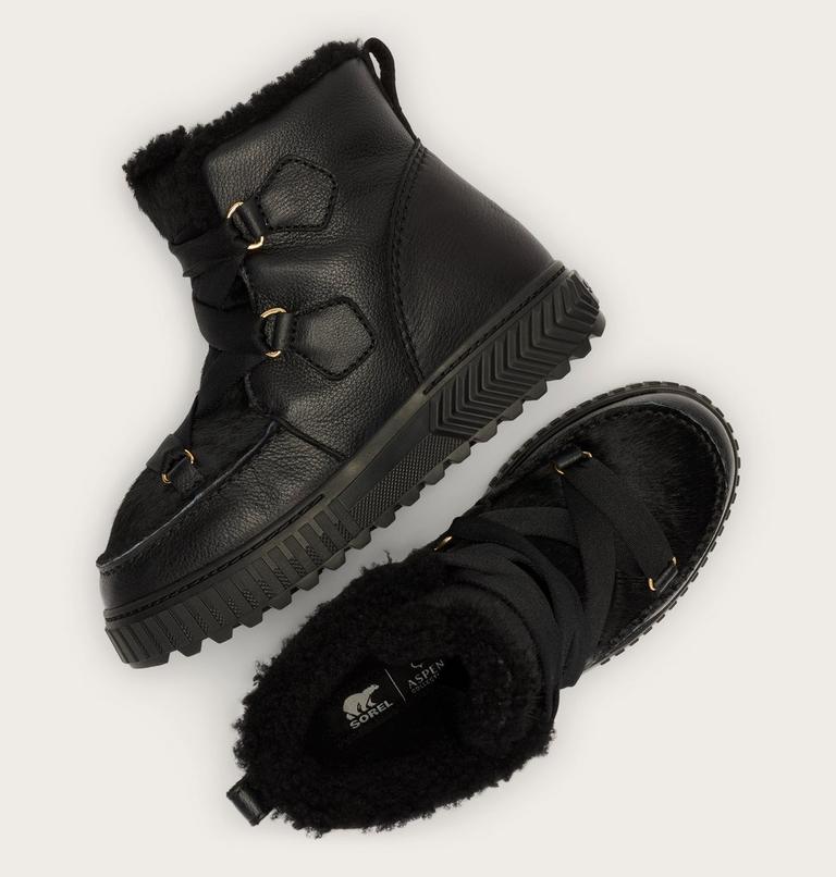 SOREL X Aspen Ona Ave Alpine Boot Lux, Color: Black, Snow, image 4