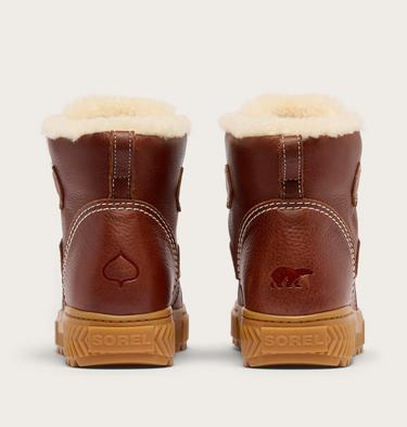 SOREL X Aspen Ona Ave Alpine Boot Lux, Color: Dark Amber, Gum 2, image 7