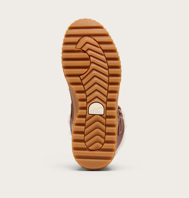 SOREL X Aspen Ona Ave Alpine Boot Lux, Color: Dark Amber, Gum 2, image 8