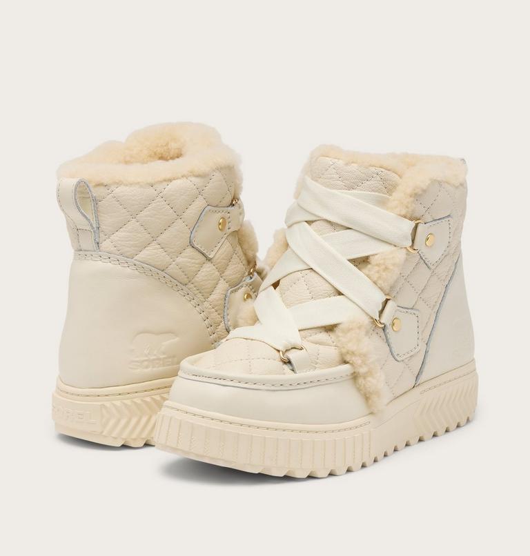 ONA AVE Alpine Lux Waterproof Boot, Color: Chalk, Sea Salt, image 6