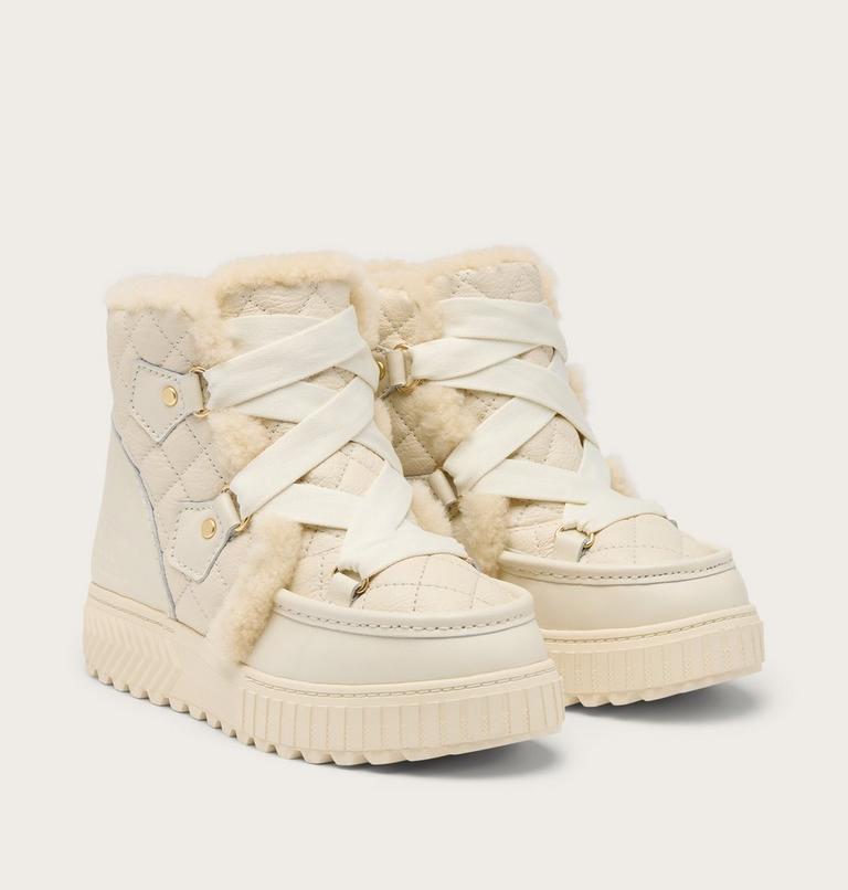 ONA AVE Alpine Lux Waterproof Boot, Color: Chalk, Sea Salt, image 2