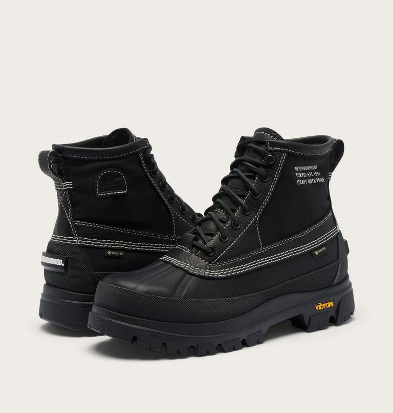 Men's SOREL x NEIGHBORHOOD Daystorm Horizon GTX Boots, Color: Black, Sea Salt, image 8