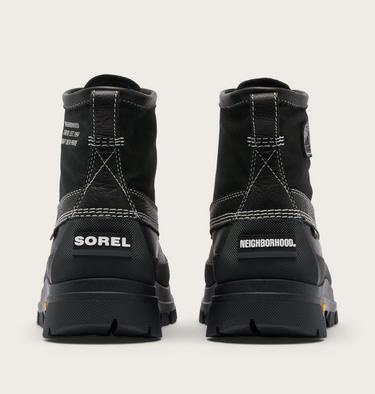 Men's SOREL x NEIGHBORHOOD Daystorm Horizon GTX Boots, Color: Black, Sea Salt, image 3