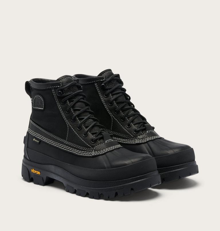 Men's SOREL x NEIGHBORHOOD Daystorm Horizon GTX Boots, Color: Black, Sea Salt, image 2