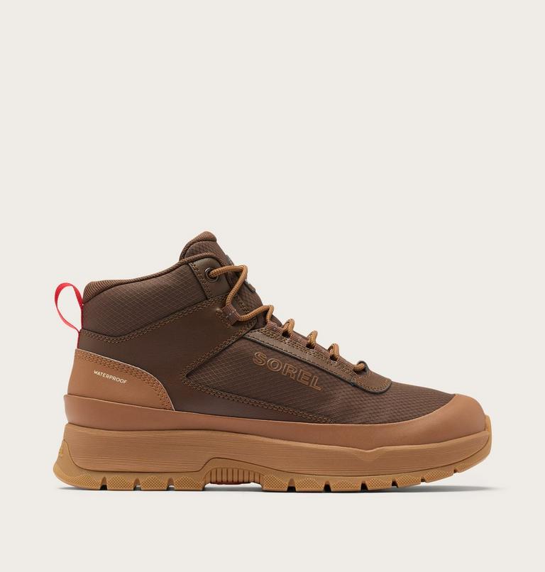 Men's Outing NW Mid Waterproof Sneaker Boot, Color: Velvet Tan, Tobacco, image 1