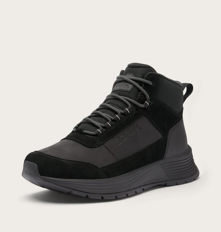 Men's Outing SE Mid Waterproof Sneaker Boot, Color: Black, Black, image 8