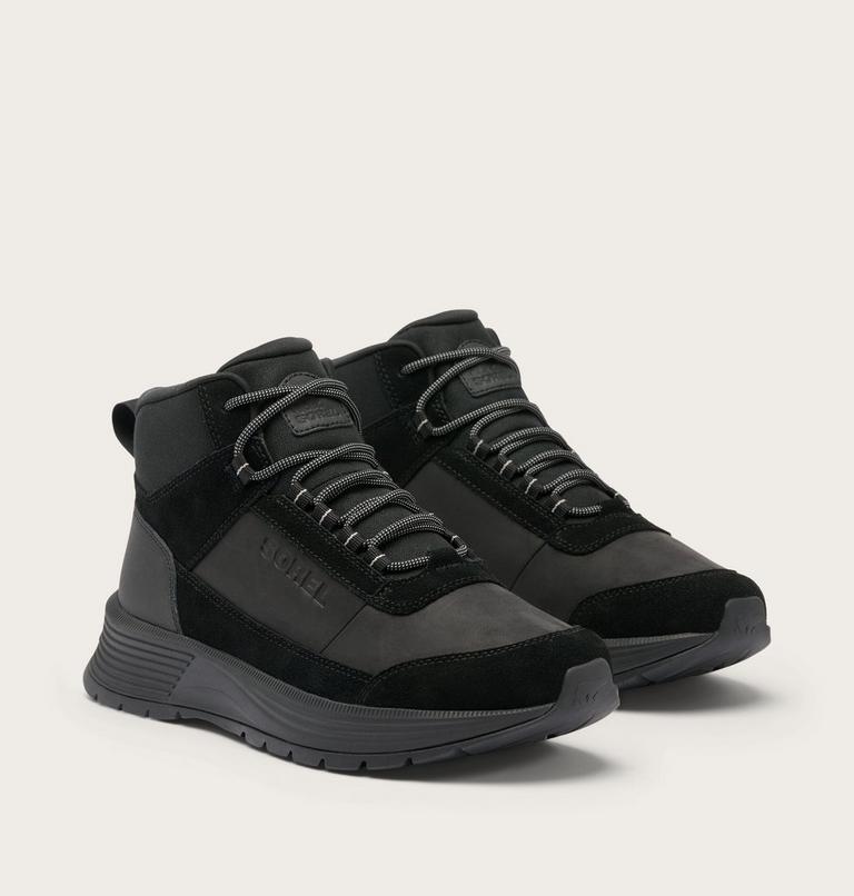 Outing SE Mid Men's Waterproof Boot, Color: Black, Black, image 2