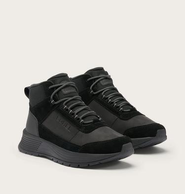 Men's Outing SE Mid Waterproof Sneaker Boot, Color: Black, Black, image 2