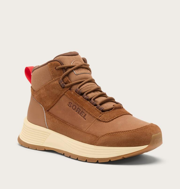 Men's Outing SE Mid Waterproof Sneaker Boot, Color: Velvet Tan, Tobacco, image 7