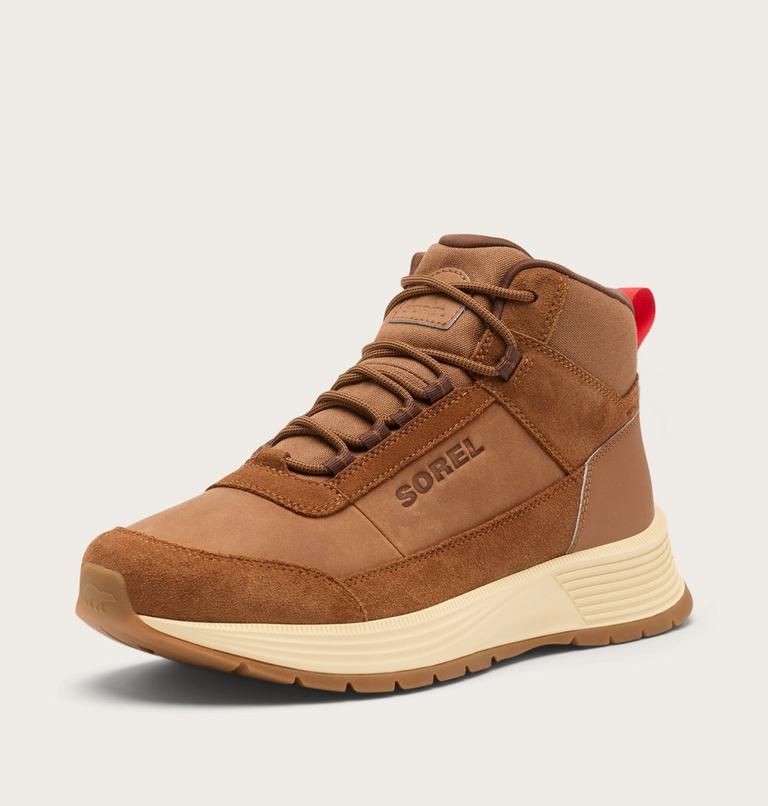 Men's Outing SE Mid Waterproof Sneaker Boot, Color: Velvet Tan, Tobacco, image 8