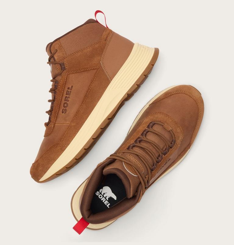 Men's Outing SE Mid Waterproof Sneaker Boot, Color: Velvet Tan, Tobacco, image 5