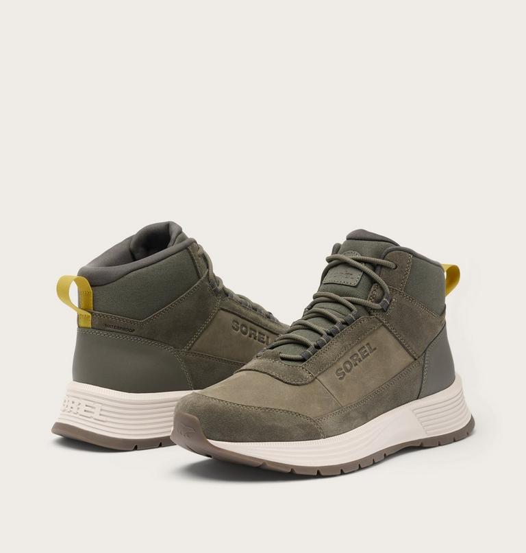 Men's Outing SE Mid Waterproof Sneaker Boot, Color: Alpine Tundra, Jet, image 9