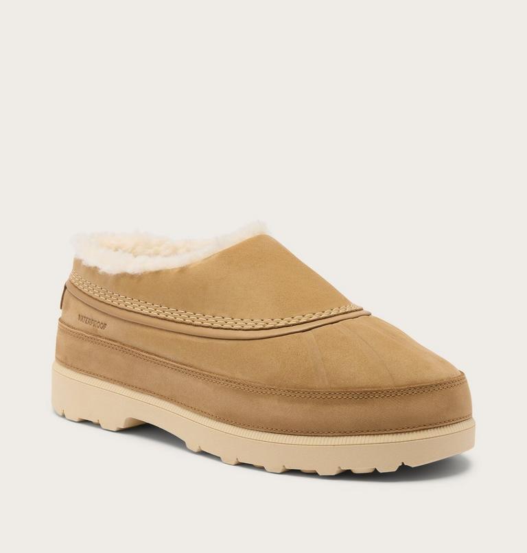 Ambler Fireside Waterproof Men's Clog, Color: Caribou Buff, Caribou Beige, image 7