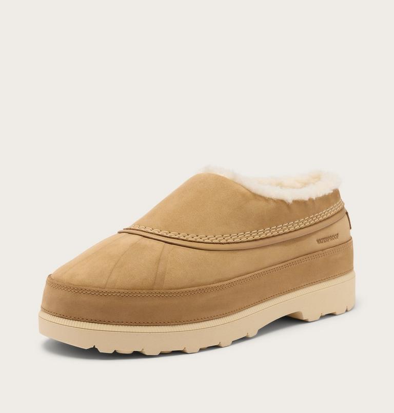 Ambler Fireside Waterproof Men's Clog, Color: Caribou Buff, Caribou Beige, image 8