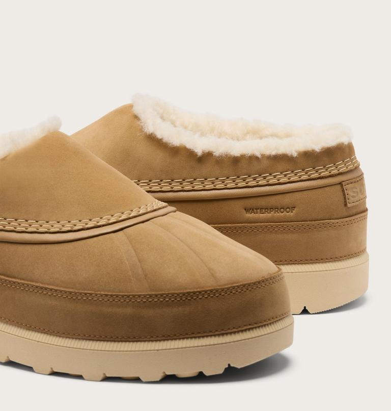Ambler Fireside Waterproof Men's Clog, Color: Caribou Buff, Caribou Beige, image 10