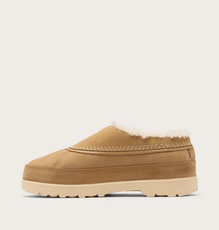 Ambler Fireside Waterproof Men's Clog, Color: Caribou Buff, Caribou Beige, image 4