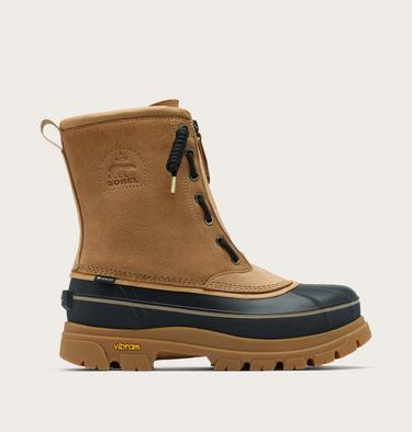 Caribou Horizon Zip GTX Men's Winter Boot, Color: Tawny Buff, Black, image 1