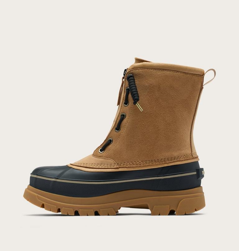 Caribou Horizon Zip GTX Men's Winter Boot, Color: Tawny Buff, Black, image 4