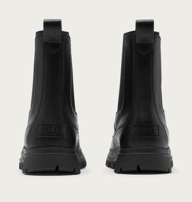 Women's Daystorm Chelsea Waterproof Boots, Color: Black, Sea Salt, image 3