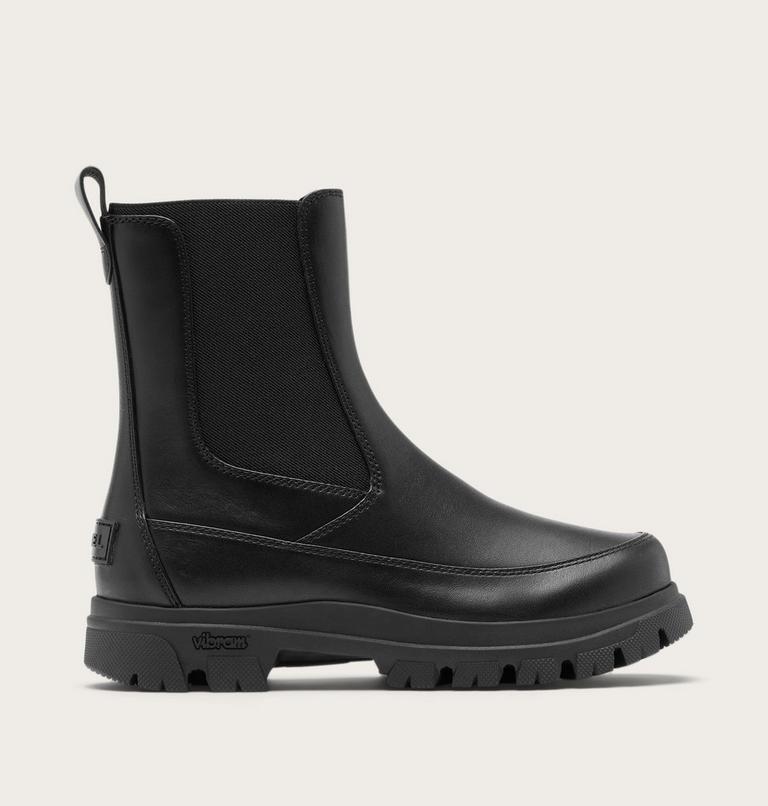 Women's Daystorm Chelsea Waterproof Boots, Color: Black, Sea Salt, image 1
