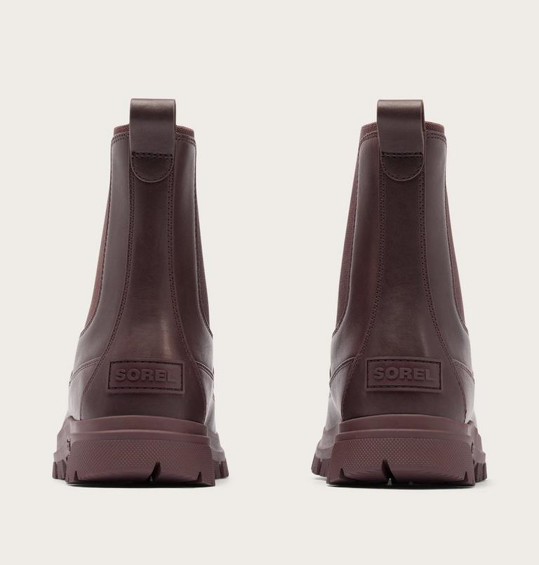 Women's Daystorm Chelsea Waterproof Boots, Color: Red Lodge, Black, image 3