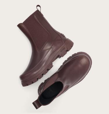 Daystorm Chelsea Women's Waterproof Boot, Color: Red Lodge, Black, image 8