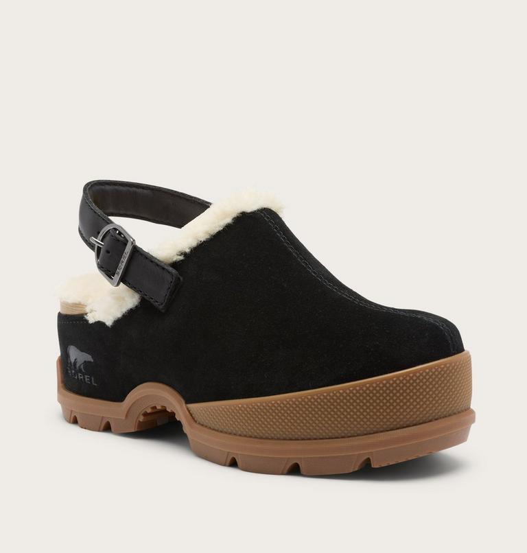 Roam'n Clog Cozy Women's Shoe, Color: Black, Gum 10, image 7
