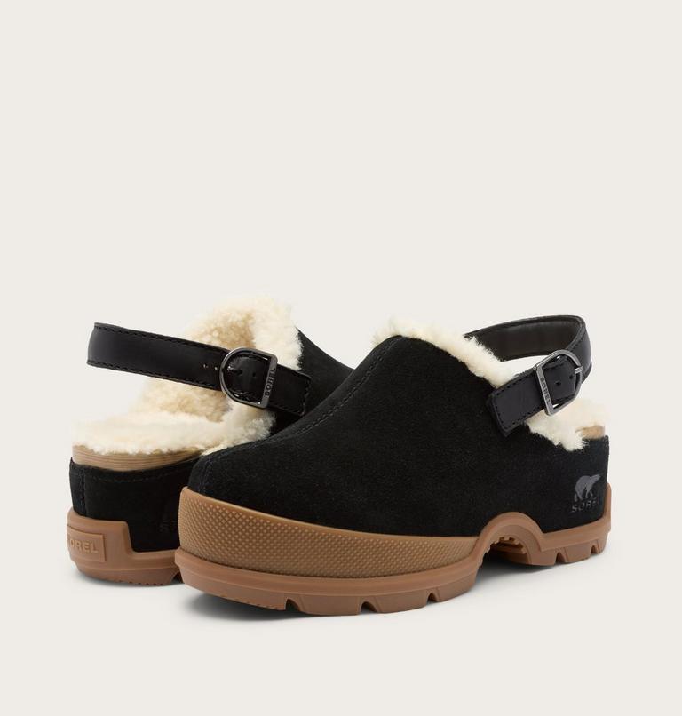 Roam'n Clog Cozy Women's Shoe, Color: Black, Gum 10, image 9
