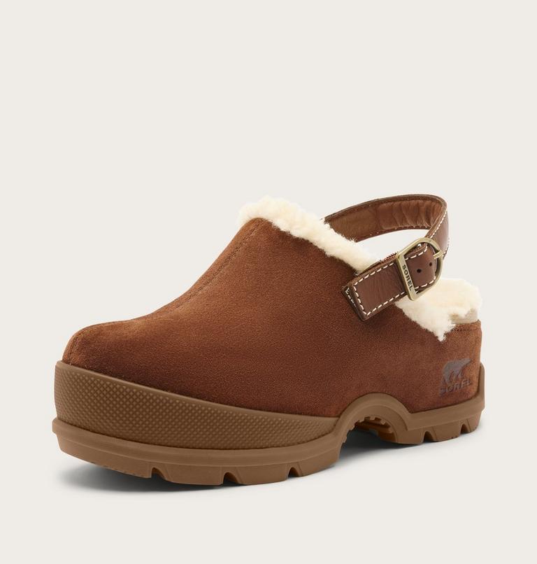 Roam'n Clog Cozy Women's Shoe, Color: Dark Auburn, Gum 2, image 8