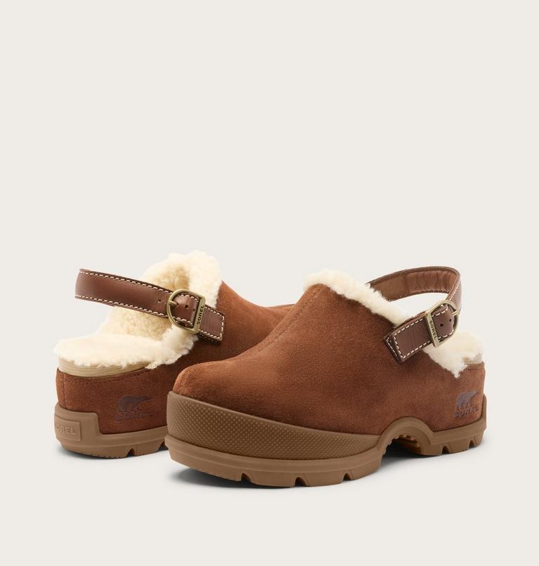 Roam'n Clog Cozy Women's Shoe, Color: Dark Auburn, Gum 2, image 9