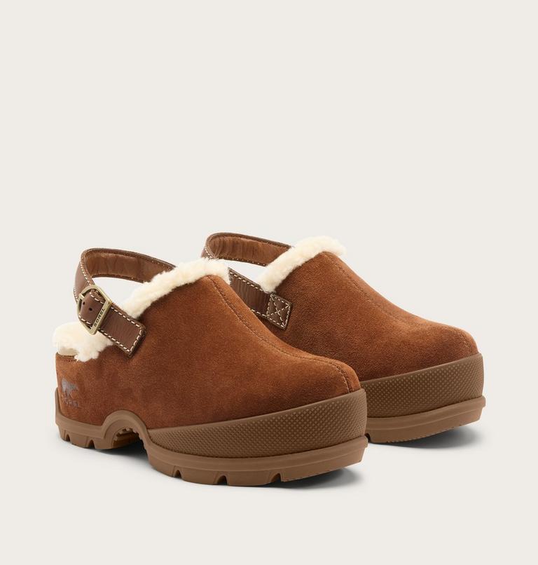 Roam'n Clog Cozy Women's Shoe, Color: Dark Auburn, Gum 2, image 2