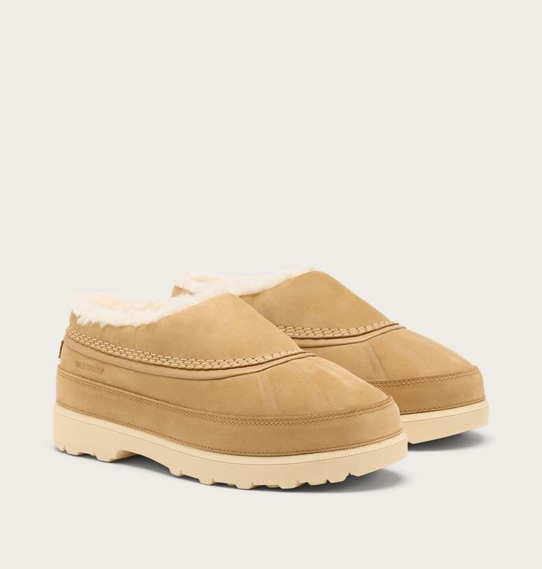 Ambler Fireside Women's Waterproof Clog, Color: Caribou Buff, Caribou Beige, image 2