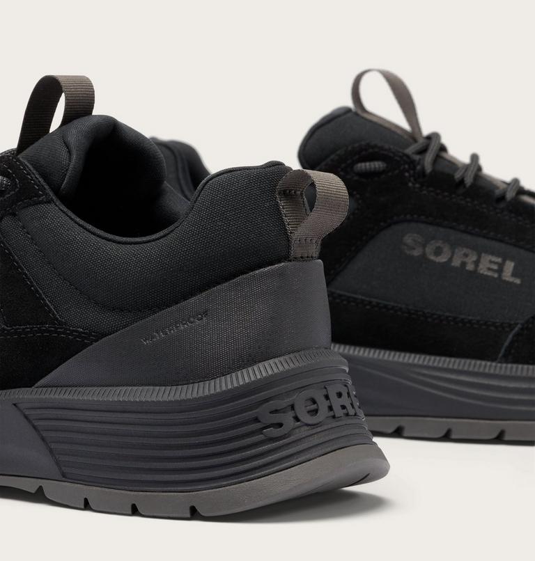 Men's Outing SE Waterproof Sneaker, Color: Black, Black, image 6