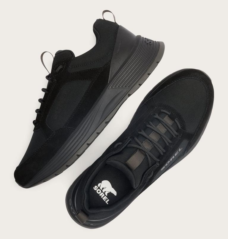 Men's Outing SE Waterproof Sneaker, Color: Black, Black, image 4