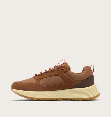 Outing SE wasserdichter Sneaker f&uuml;r M&auml;nner, Color: Velvet Tan, Bright Red, image 4