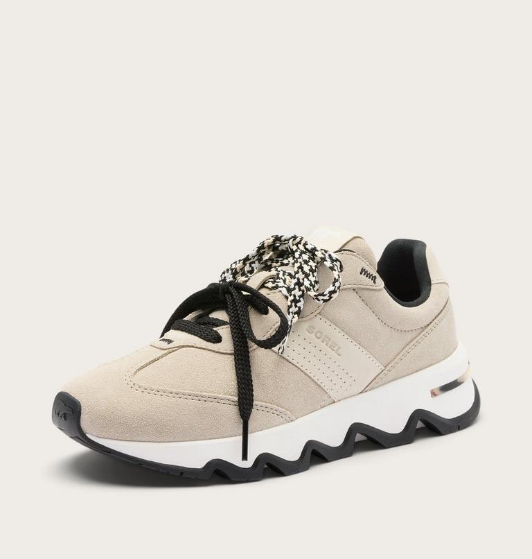 Women's KINETIC Ember Luxury Sneaker, Color: Fawn, Black, image 8