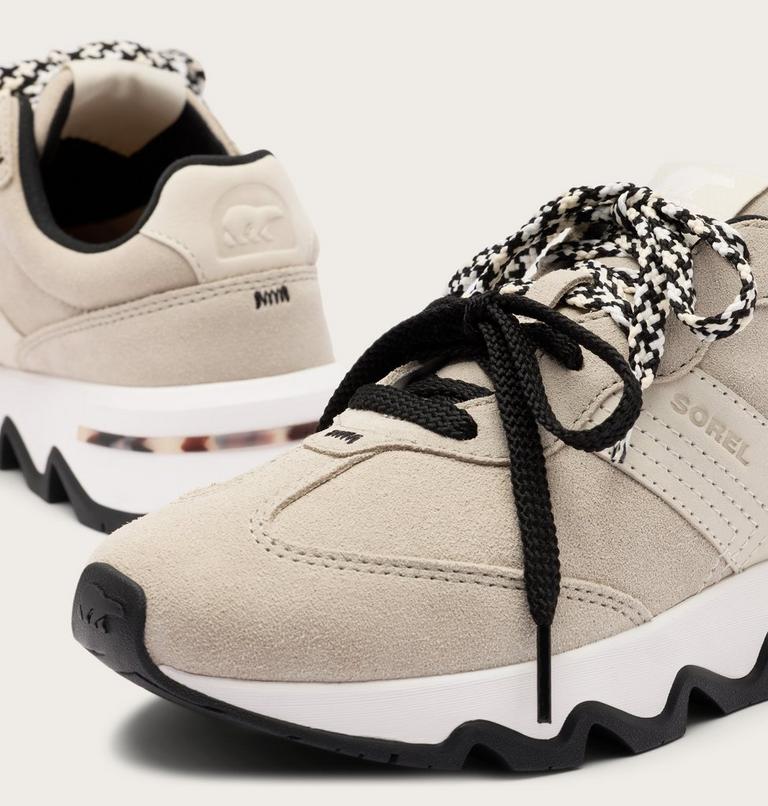 Women's KINETIC Ember Luxury Sneaker, Color: Fawn, Black, image 10