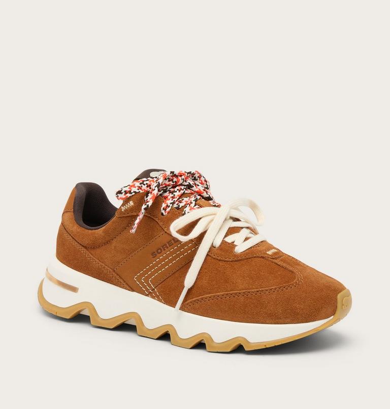 Kinetic Ember Lux Women's Sneaker, Color: Iced Tea, Snow, image 7