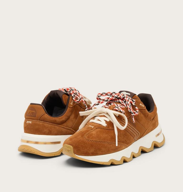 Kinetic Ember Lux Women's Sneaker, Color: Iced Tea, Snow, image 9