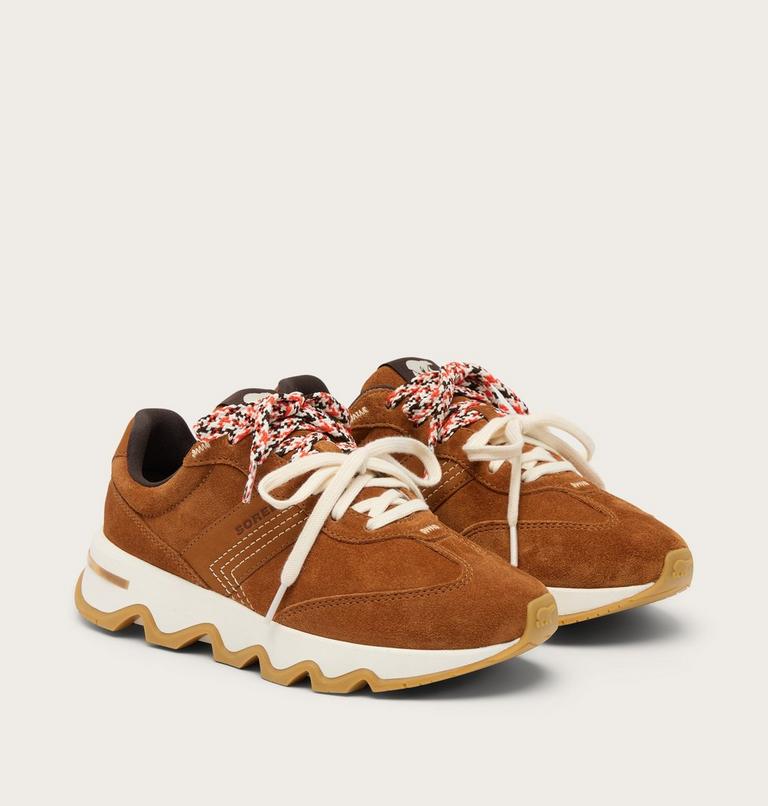 Kinetic Ember Lux Women's Sneaker, Color: Iced Tea, Snow, image 2